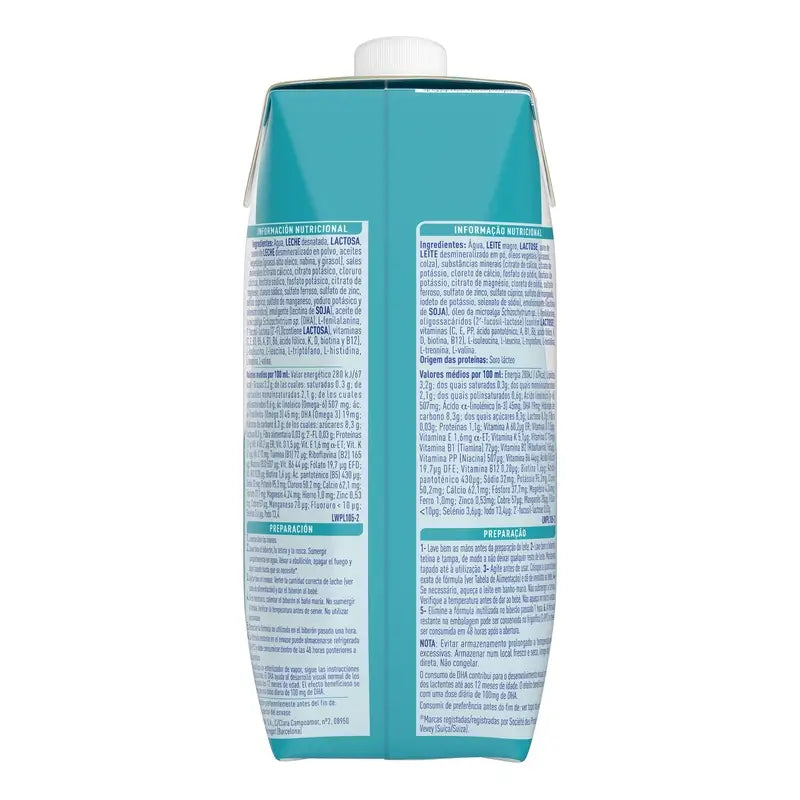 Nestlé Nan Optipro 2 liquide, 500 ml