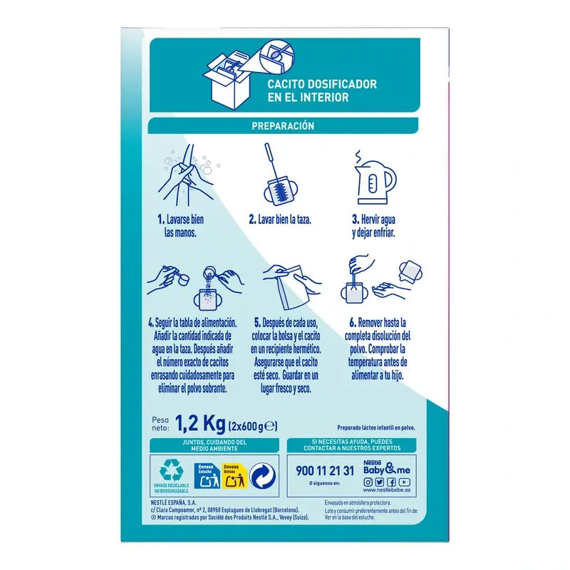 Nestlé Nan Optipro 3 Lait de croissance, 1200g