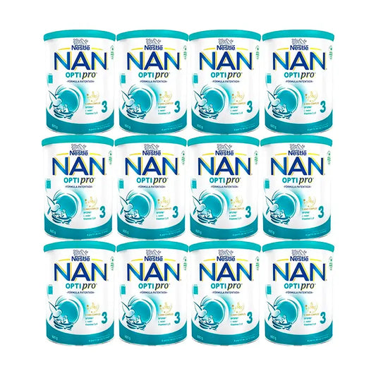Nestlé Nan Optipro 3 Lait de croissance, 12X800g