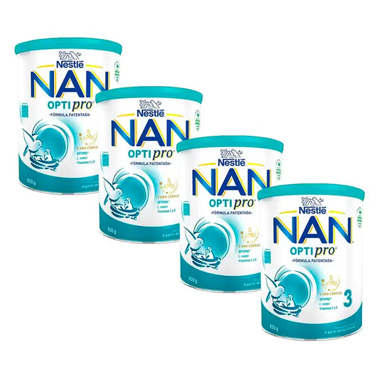 Nestlé Nan Optipro 3 Lait de croissance, 4X800g