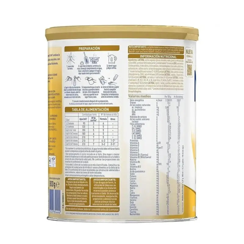 Nestlé Nan Supreme Pro 1 Lait de démarrage, paquet de 6x800 gr