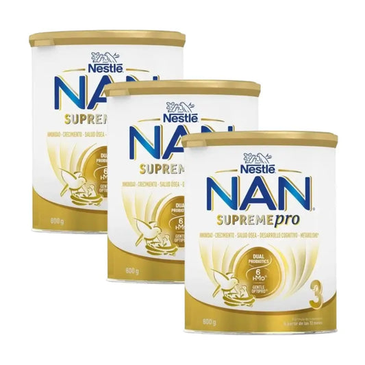 Lait de croissance Nestlé Nan Supreme Pro 3, 3x800 g