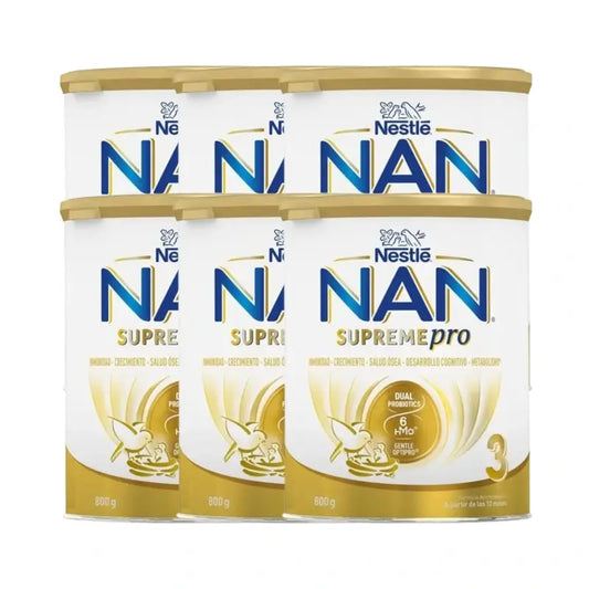 Lait de croissance Nestlé Nan Supreme Pro 3, 6x800 g