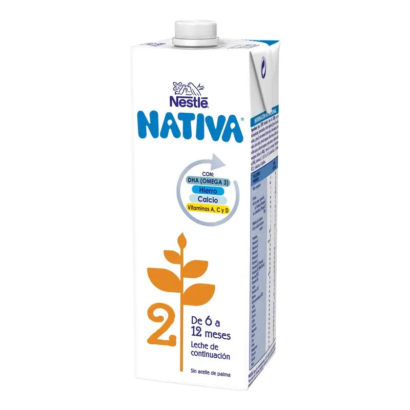 Nestlé Nativa 2 liquide, 1L