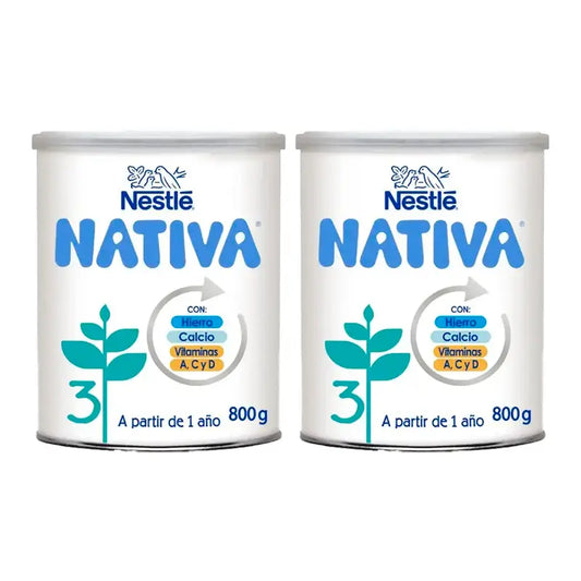 Nestlé Nativa 3, paquet de 2 x 800g