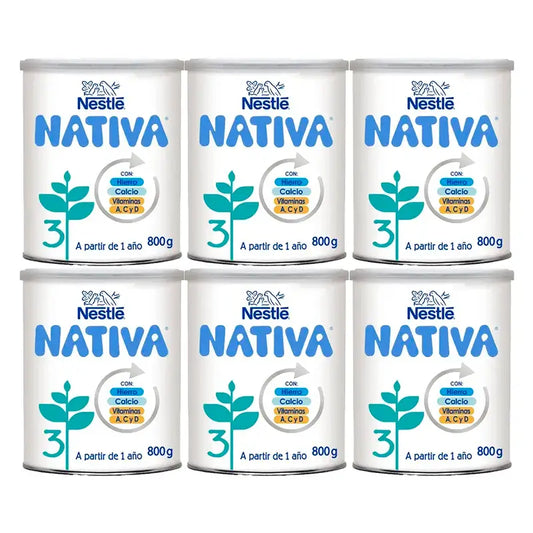 Nestlé Nativa 3, paquet de 6 x 800 grammes