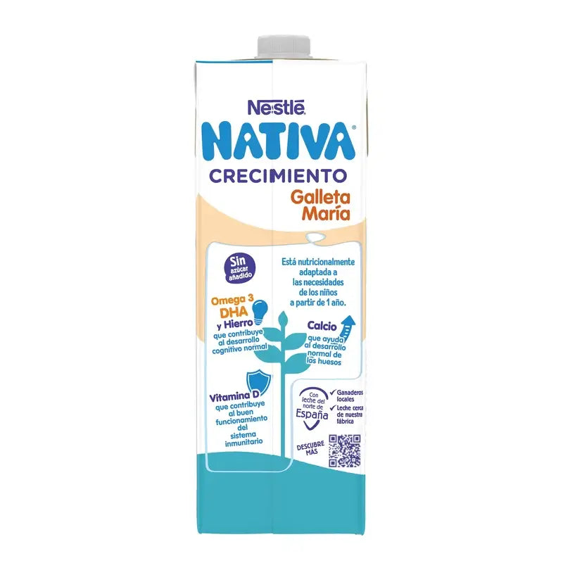 Nestlé Nativa Croissance 3 Biscuit, 1L