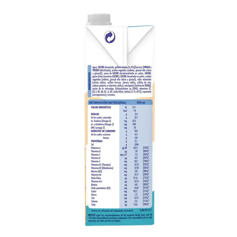 Nestlé Nativa Croissance 3 Biscuit, 1L
