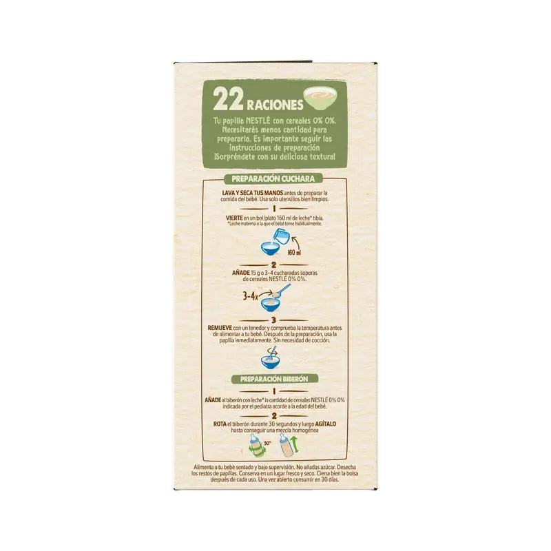Nestlé 8-Grain Baby Porridge 0%0%,  330g
