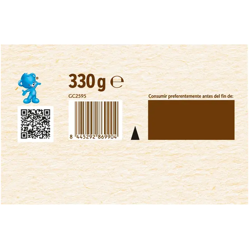 Nestlé Bouillie aux 8 céréales 0 % de cacao, 330 g