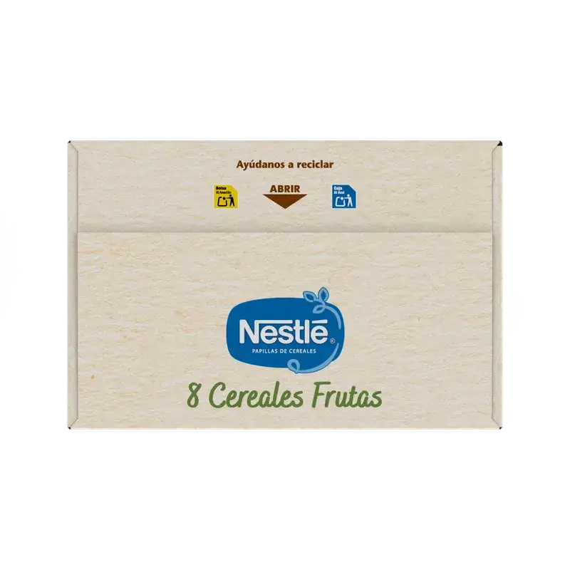 Nestlé Bouillie aux 8 céréales, 0 % de fruits, 330 g