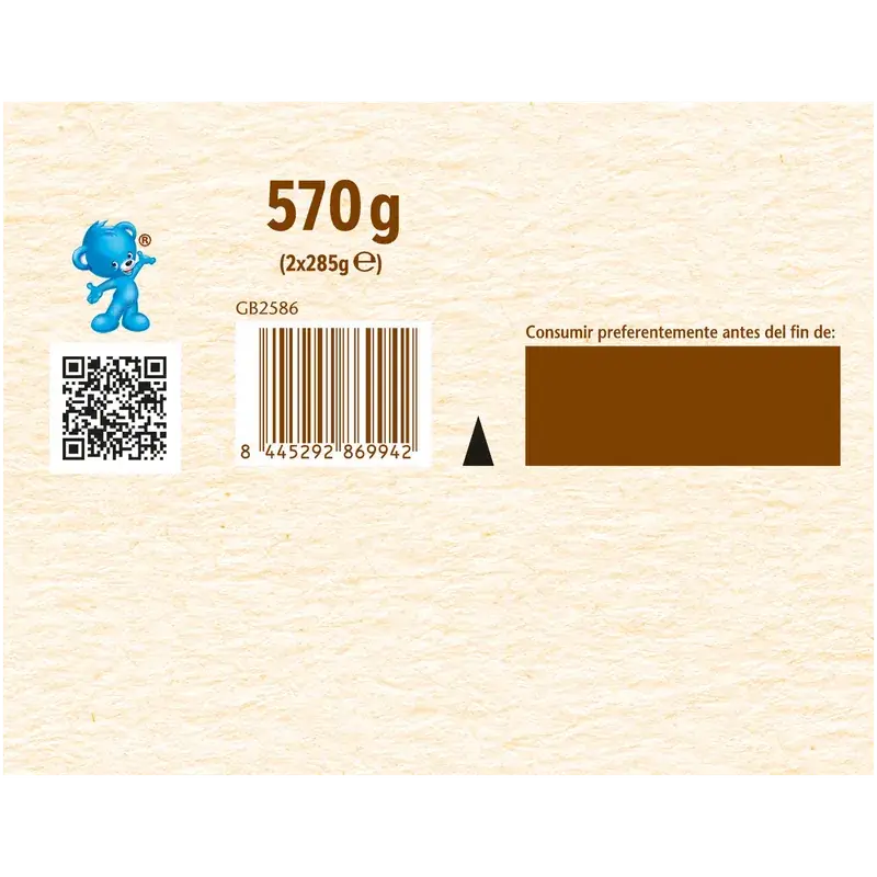 Nestlé Bouillie aux 8 céréales 0 % biscuit, 570 g