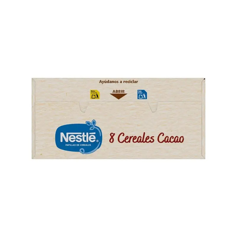 Alimentation pour bébés Nestlé 8 céréales avec cacao, 475g