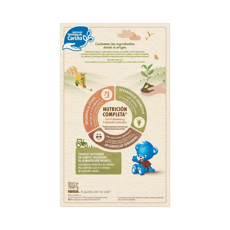 Alimentation pour bébés Nestlé 8 céréales avec cacao, 475g