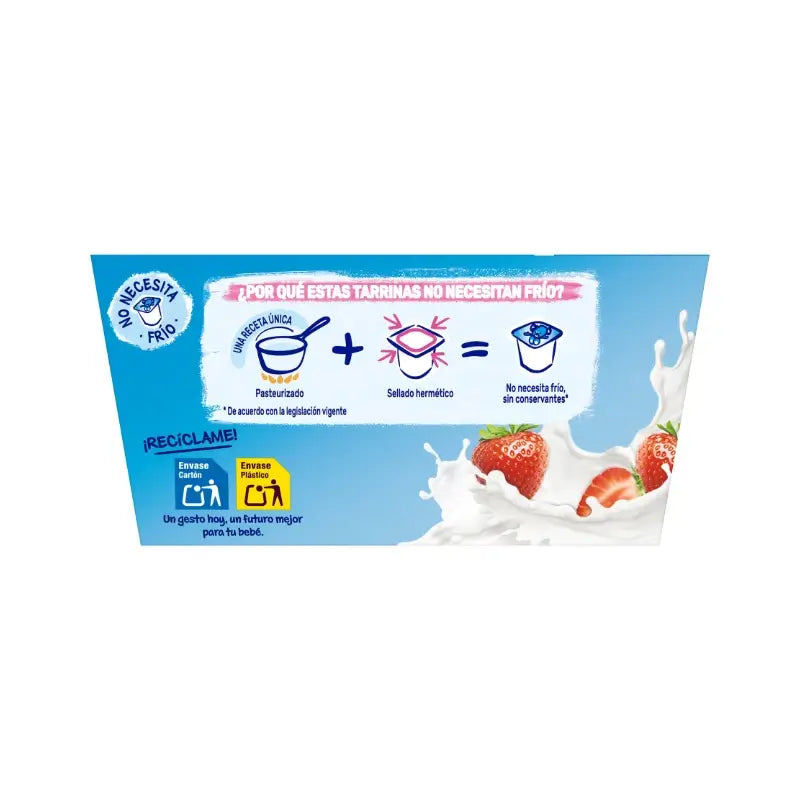 Nestlé Yogolino Fraise, 4X100 g