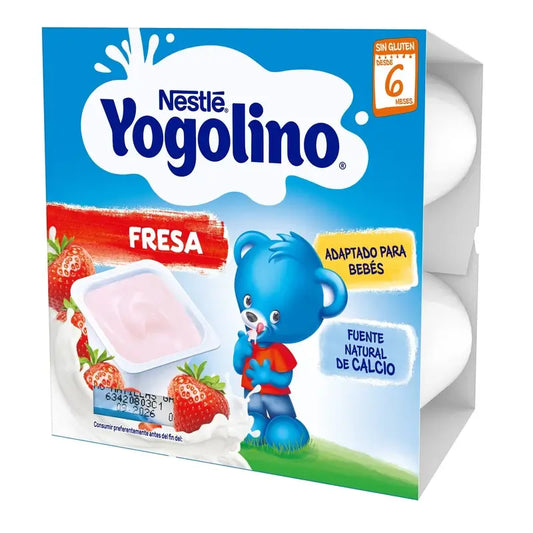Nestlé Yogolino Fraise, 4X100 g