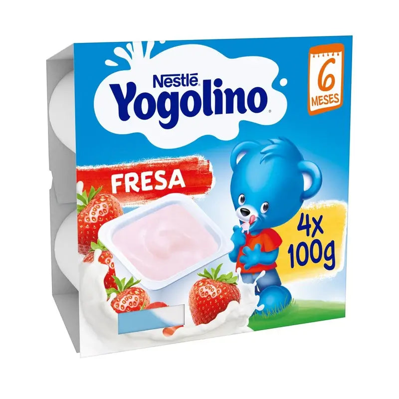 Nestlé Yogolino Fraise, 4X100 g