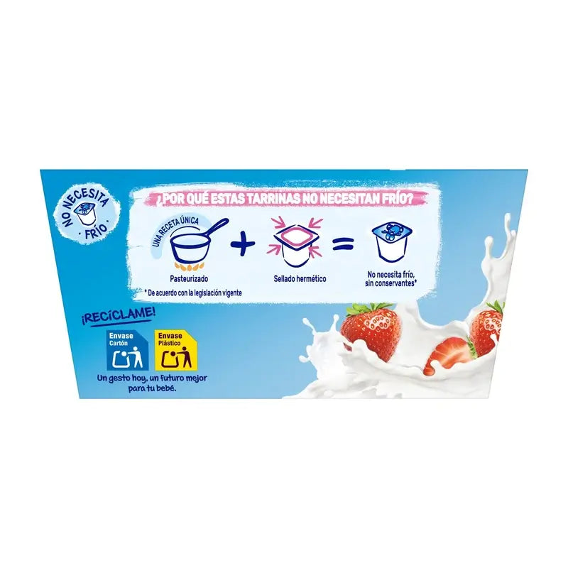 Nestlé Yogolino Fraise, 4X100 g
