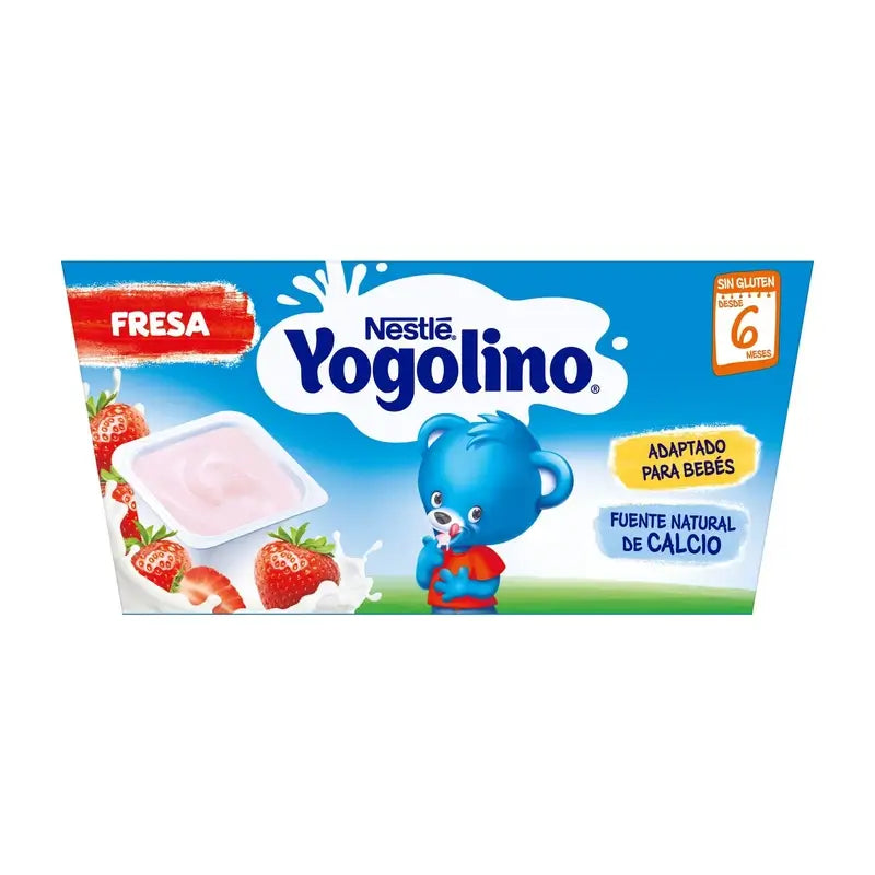 Nestlé Yogolino Fraise, 4X100 g