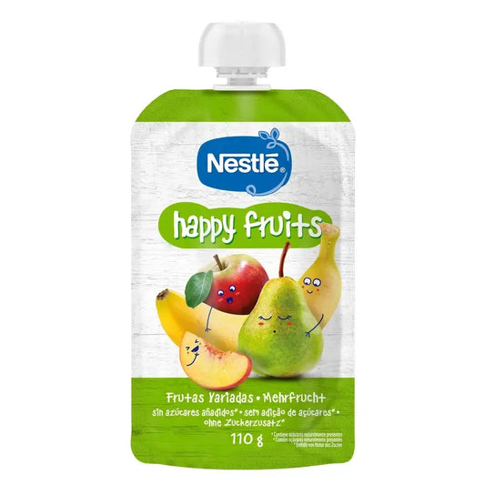 Nestlé Purée Happy Fruits Sachet, 110 g
