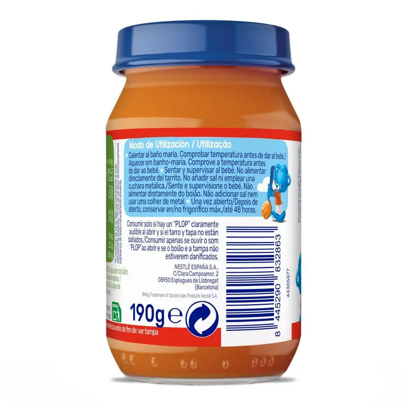 Riz au lait Nestlé aux tomates et à la dinde, 190g