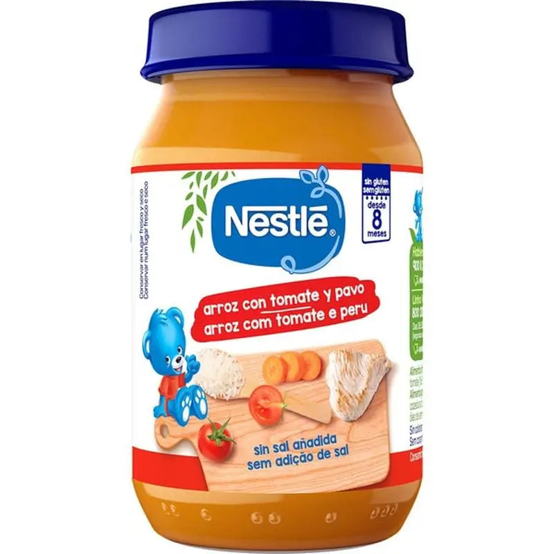 Riz au lait Nestlé aux tomates et à la dinde, 190g