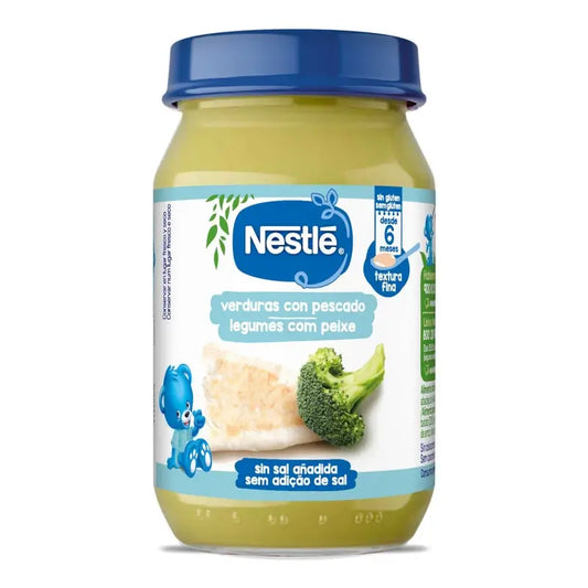 Bocaux de poisson aux légumes Nestlé, 190g