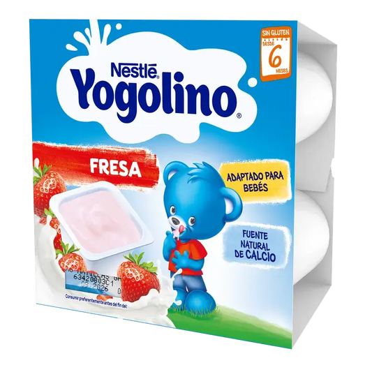 Yogolino Fraise, 4 x 100 g