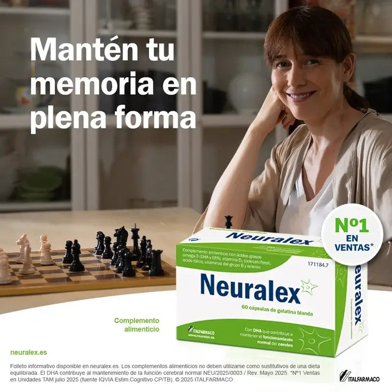 Neuralex, Pack 4 x 60 Capsules