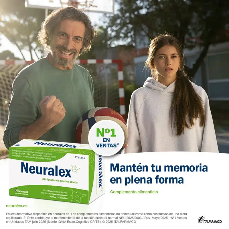 Neuralex, Pack 4 x 60 Capsules