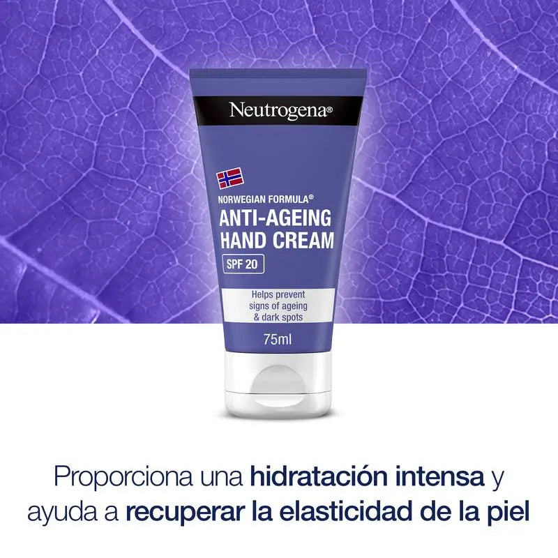 Neutrogena Anti-Ageing Hand Cream SPF20, 2 x 75 ml