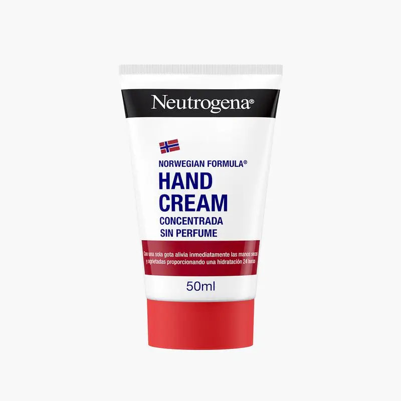 Neutrogena Crème réparatrice concentrée pour les mains, sans parfum, 50 ml