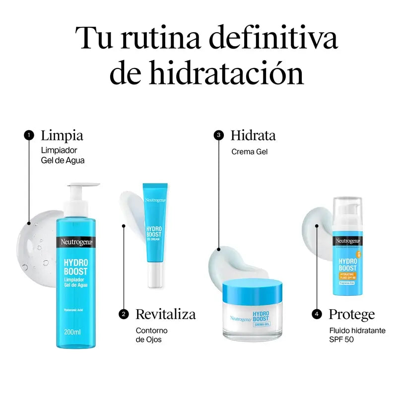 Neutrogena Hydro Boost Gel Crème Hydratant pour le Visage, 50 ml