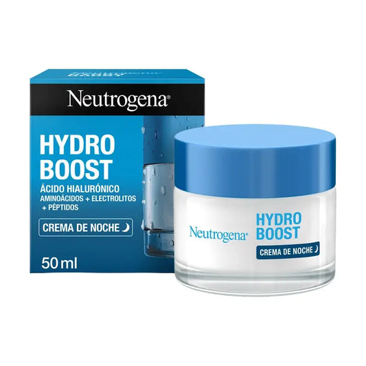 Neutrogena Hydro Boost Crème de nuit hydratante pour le visage, 50 ml