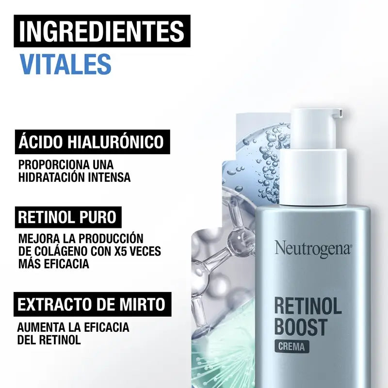 Neutrogena Retinol Boost Anti-Wrinkle Face Moisturiser, 50 ml