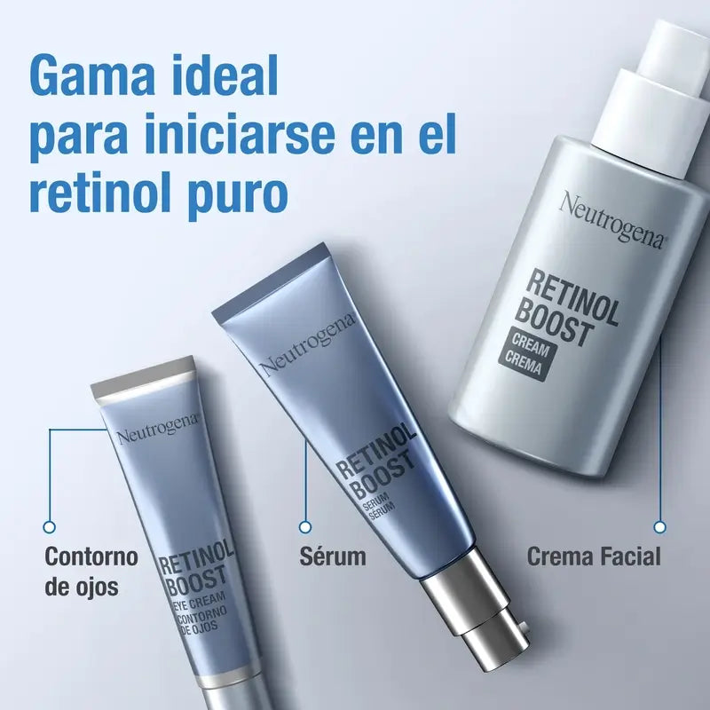 Neutrogena Retinol Boost Anti-Wrinkle Face Moisturiser, 2X50 Ml