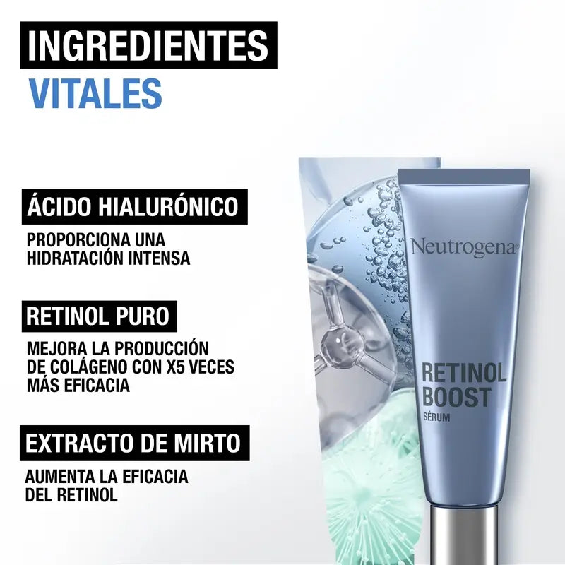 Neutrogena Retinol Boost Anti-Wrinkle Face Serum, 15 ml