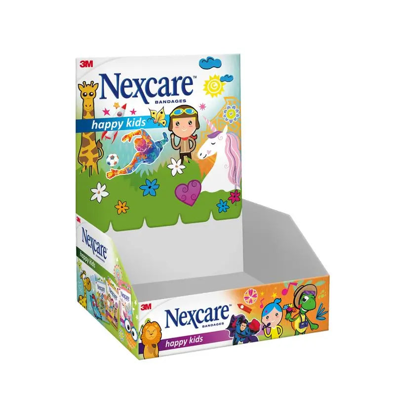 Nexcare Kids Bande de protection pour enfants Monster Design Assorted , 20 unités
