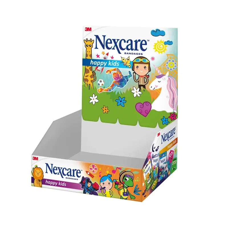 Nexcare Kids Bande de protection pour enfants avec design de professions assorties , 20 unités