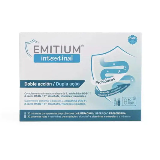 Niam Emitium Intestinal 30+30 gélules végétales