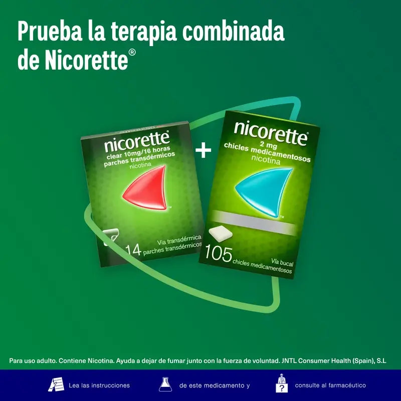 Nicorette 2 mg 105 Chewing-gum