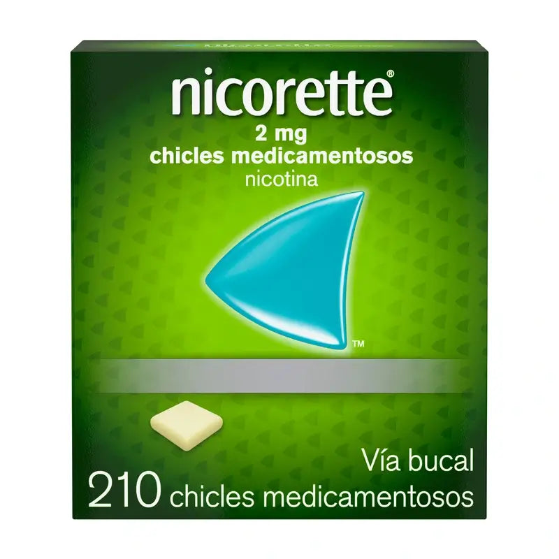 Nicorette 2 mg 210 Gomme à mâcher