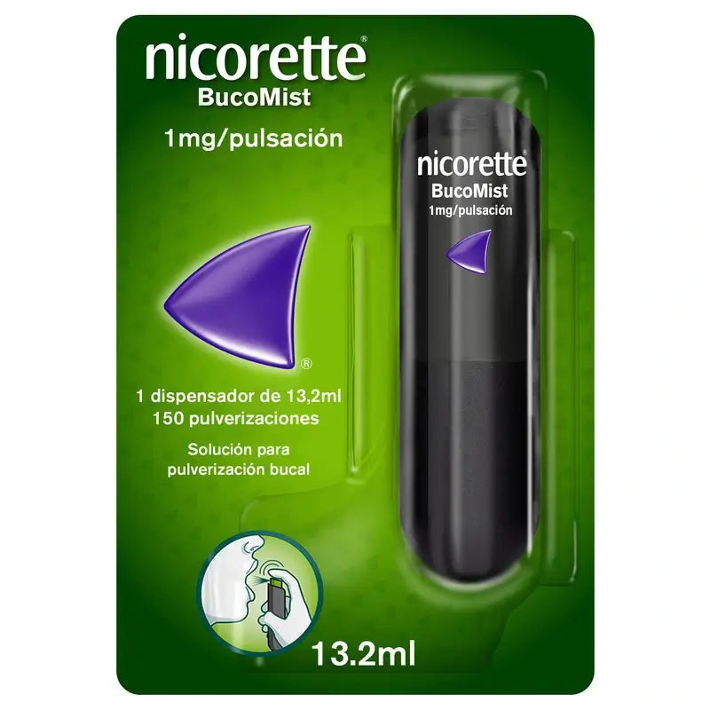 Nicorette® BucoMist 1 mg/pulsation mouth spray solution