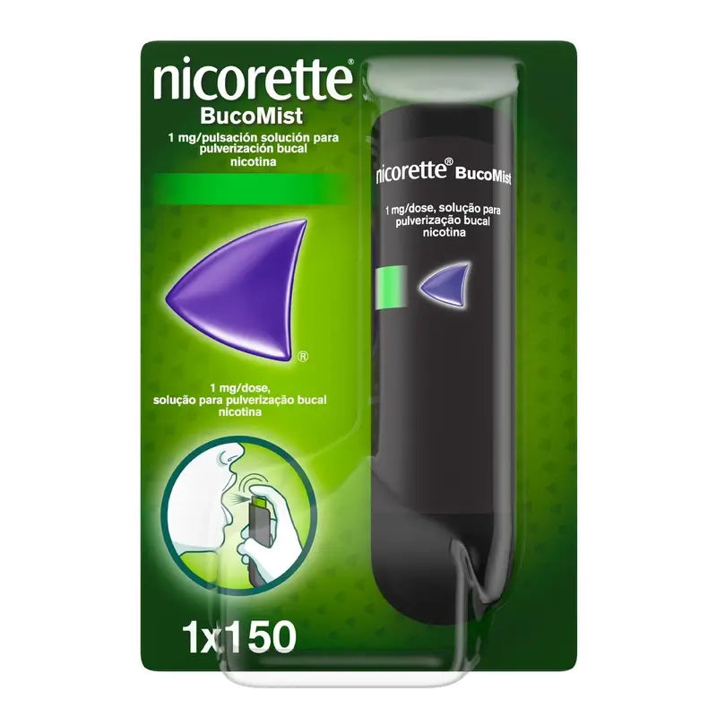 Nicorette® BucoMist 1 mg/pulsation solution pour pulvérisation buccale