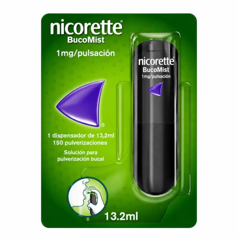 Nicorette® BucoMist 1 mg/pulsation solution pour pulvérisation buccale