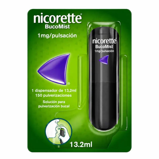 Nicorette® BucoMist 1 mg/pulsation solution pour pulvérisation buccale