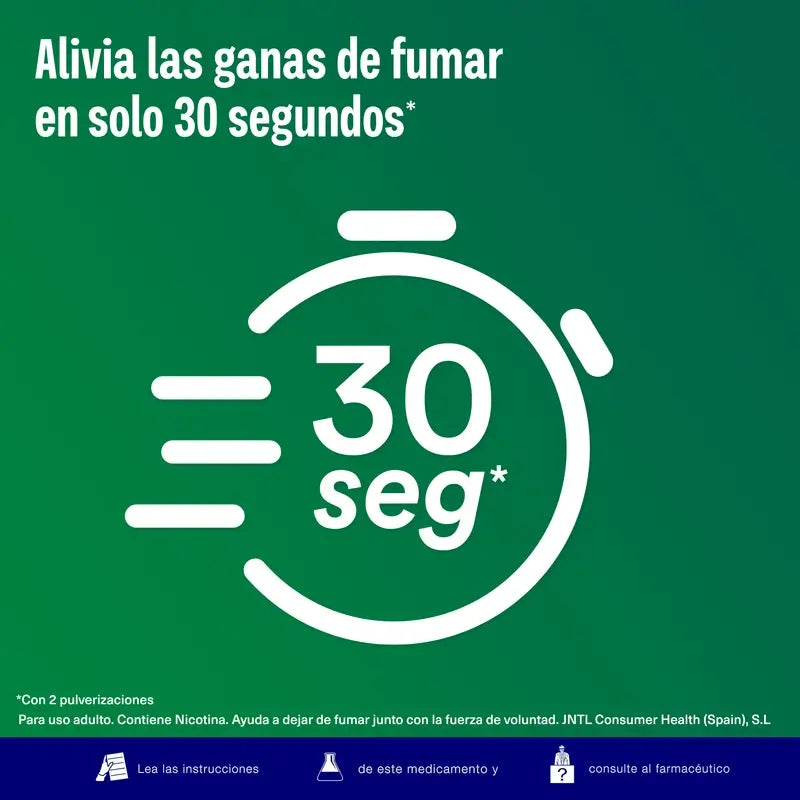 Nicorette® BucoMist 1 mg/pulpe solution pour pulvérisation buccale arôme menthe-fruit