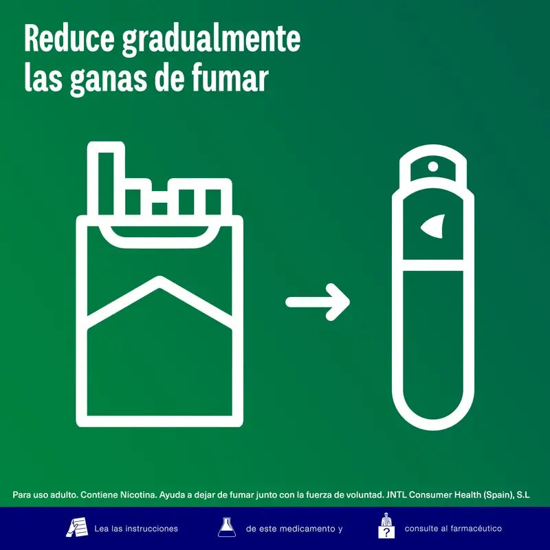 Nicorette® BucoMist 1 mg/pulpe solution pour pulvérisation buccale arôme menthe-fruit