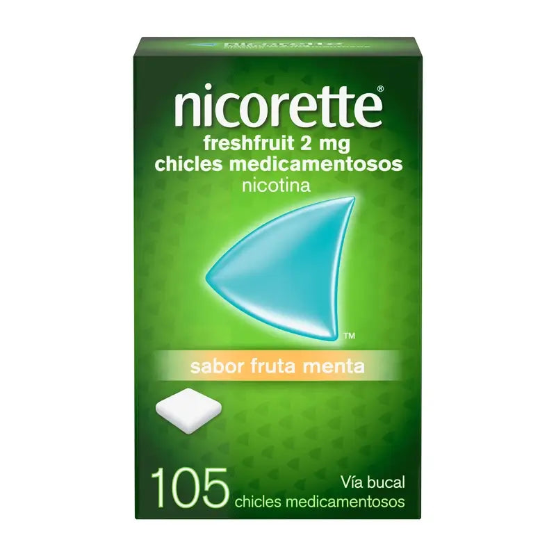 Nicorette Freshfruit 2 mg 105 Gomme à mâcher