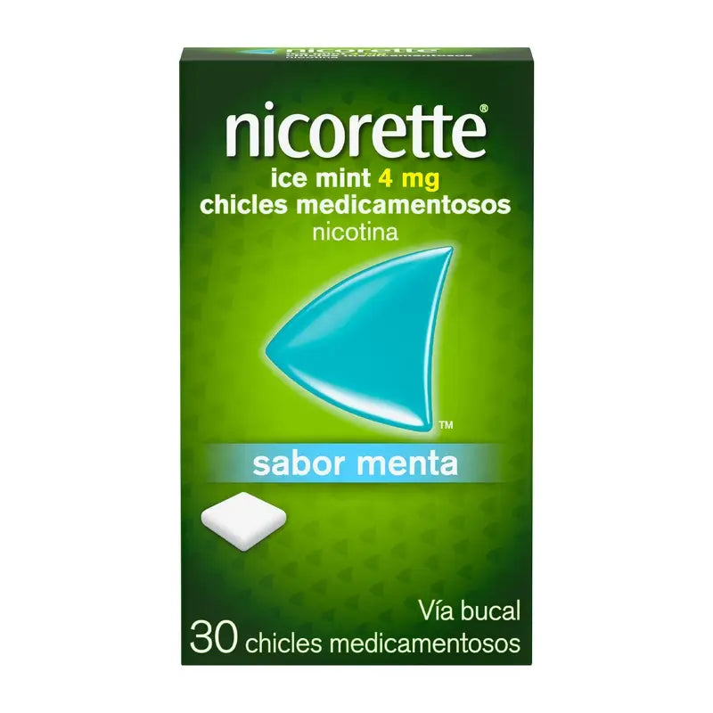 Nicorette Ice Mint 4 mg 30 gommes à mâcher